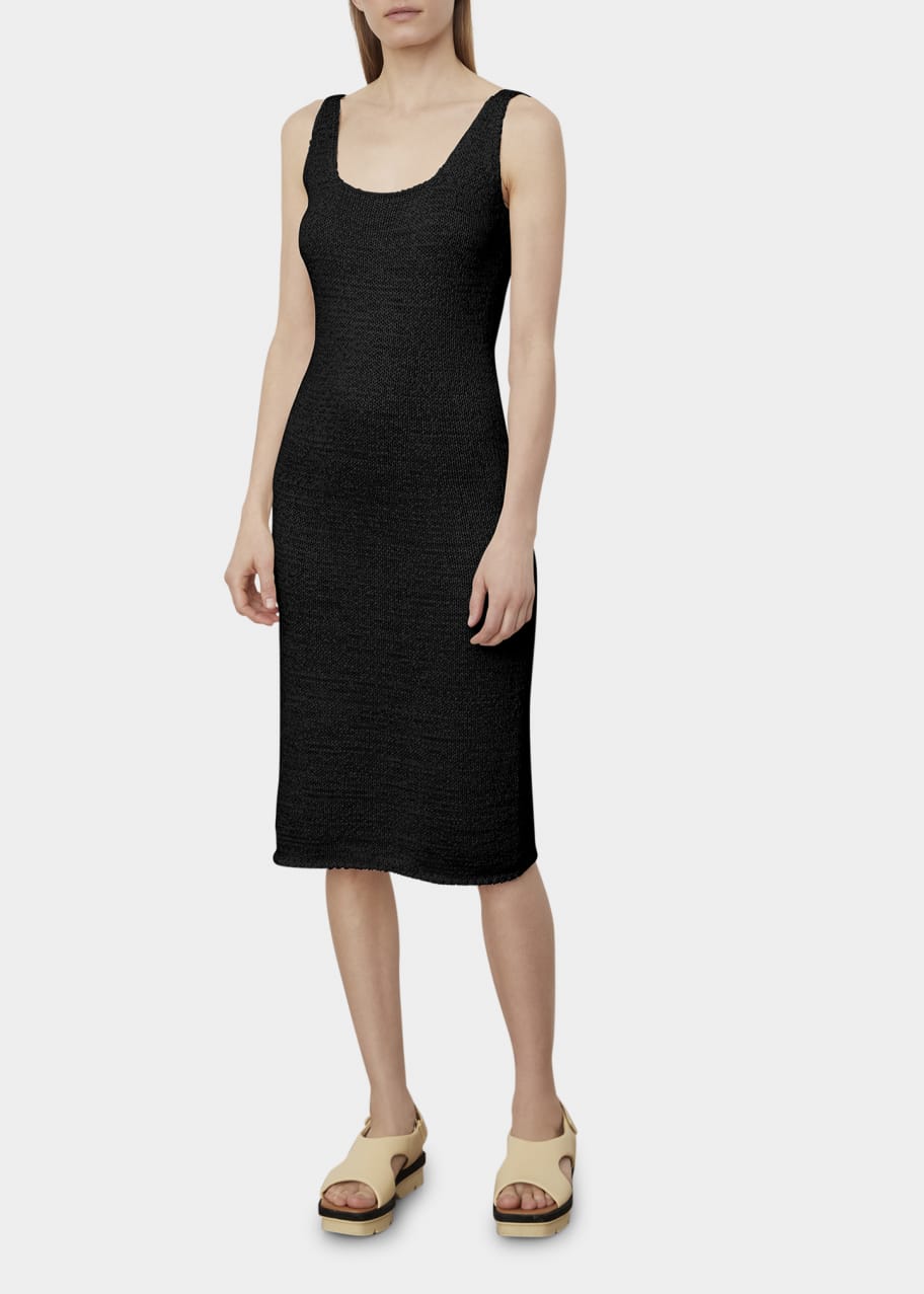 Vince Open Knit Square Neck Sleeveless Midi Dress Bergdorf Goodman