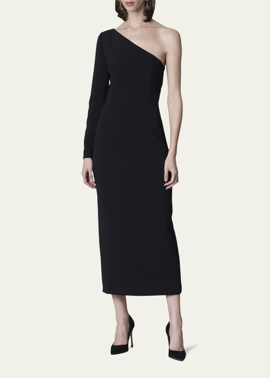 chinese dress ladies Marcella Women's Manhattan One Shoulder Midi Dress main image 0