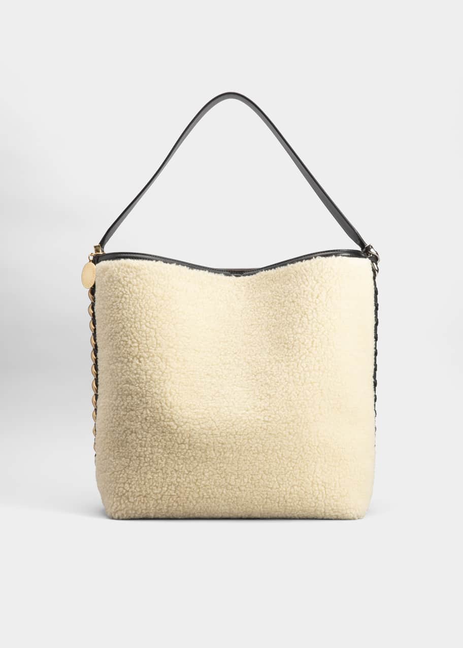 Stella McCartney FauxFur Chain Shoulder Bag Bergdorf Goodman