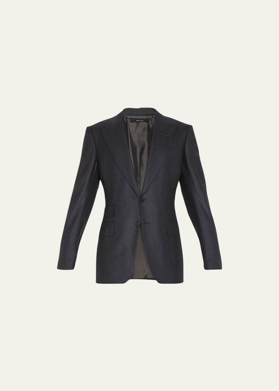 TOM FORD Men's 3-Piece Prince of Wales Suit - Bergdorf Goodman