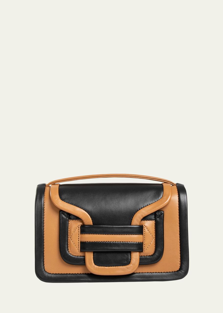 Pierre Hardy Alpha Colorblock Flap Leather Crossbody Bag - Bergdorf Goodman