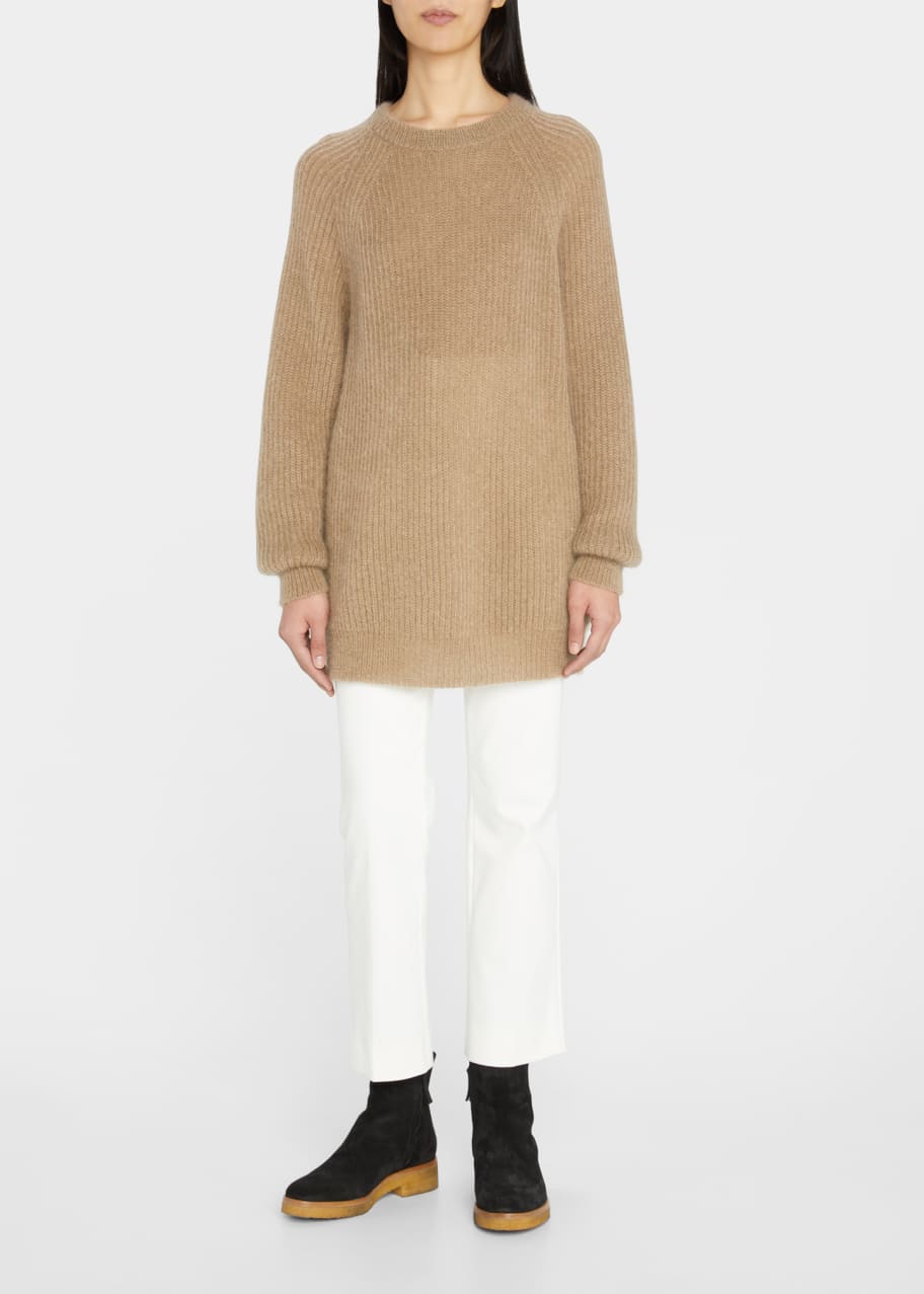 Max Mara Helga Ribbed Mohair Sweater - Bergdorf Goodman