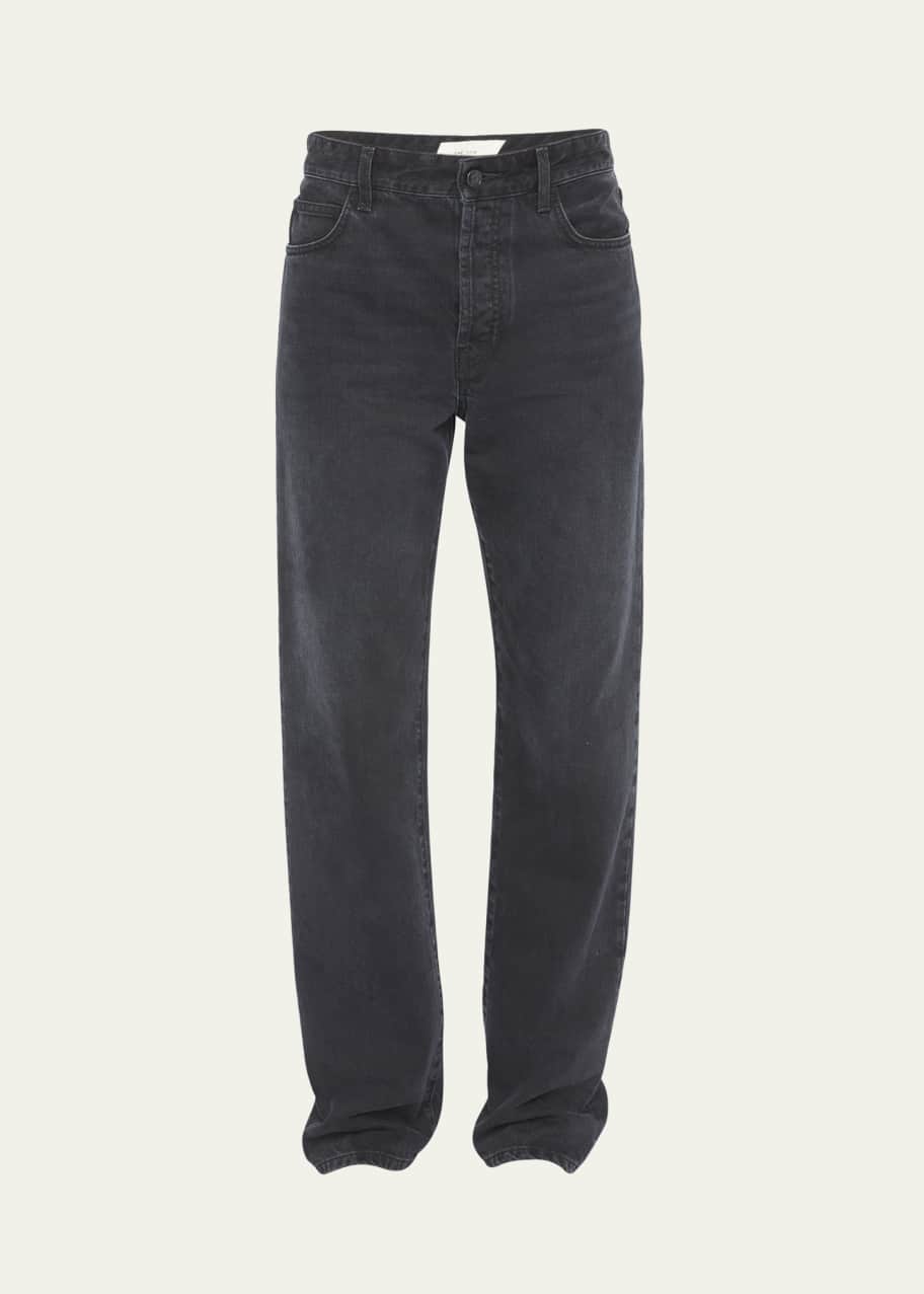 THE ROW Men's Carlisle Black Wash 5-Pocket Jeans - Bergdorf Goodman