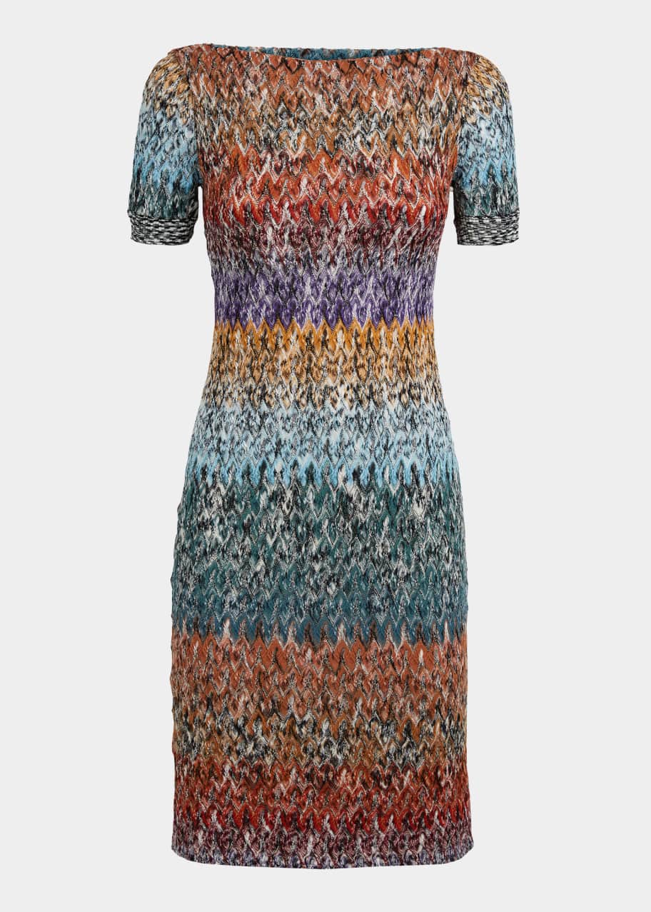 Missoni Striped Chevron Knit Dress - Bergdorf Goodman