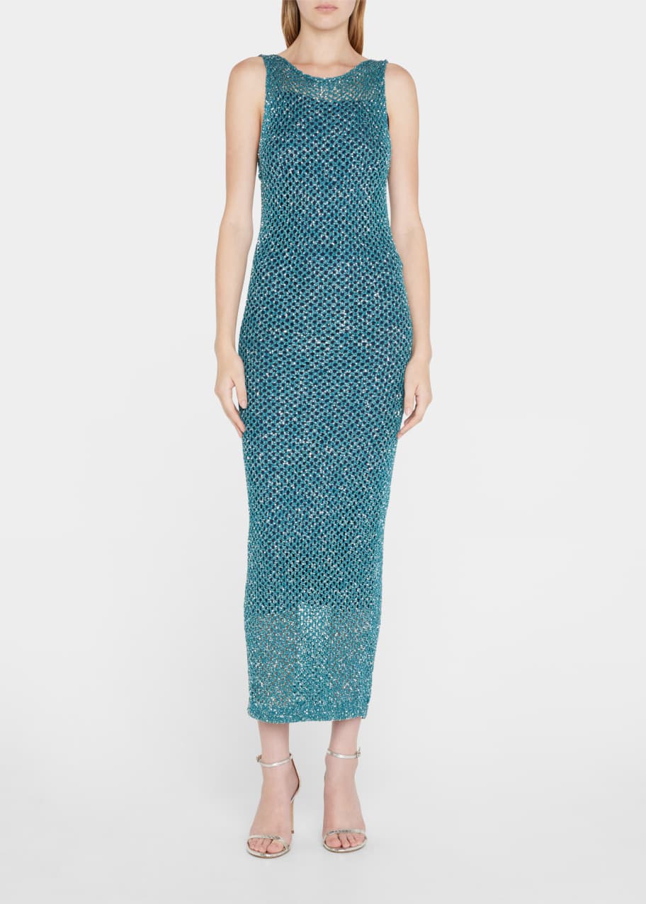 Missoni Sequin Mesh Midi Dress - Bergdorf Goodman
