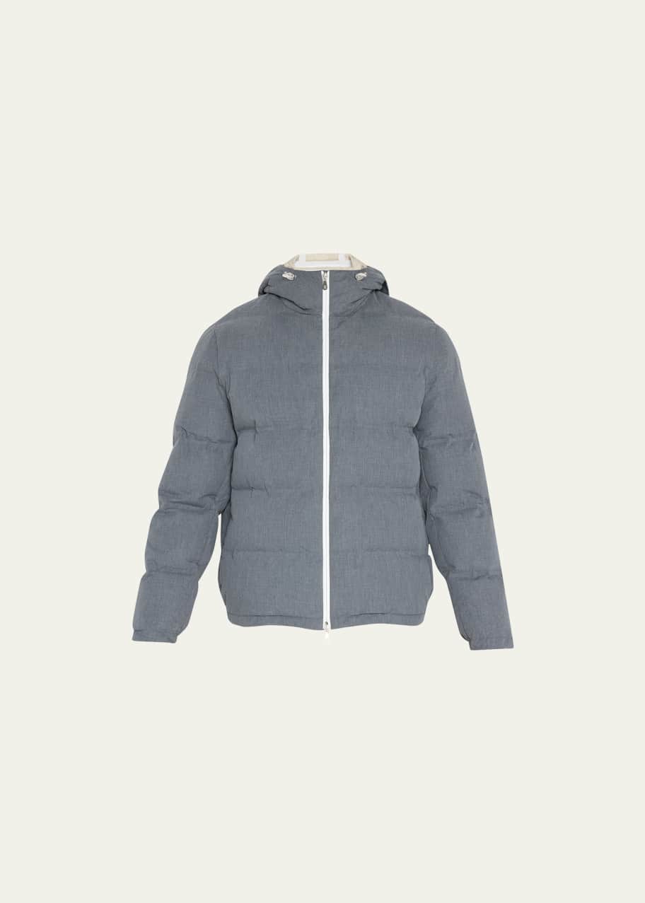 Image 1 of 1: Men's Quilted Puffer Jacket