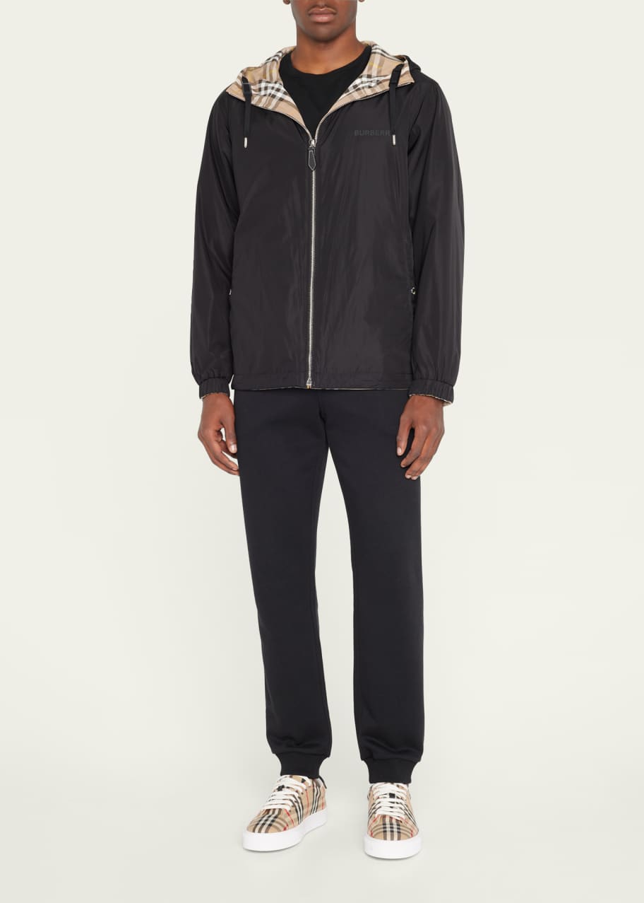 Burberry striped on sale jacket