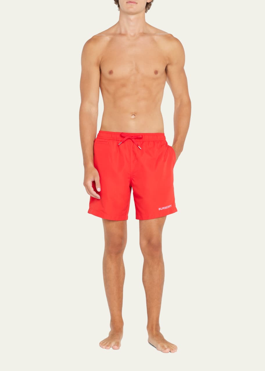 Burberry swimsuit new arrivals mens red