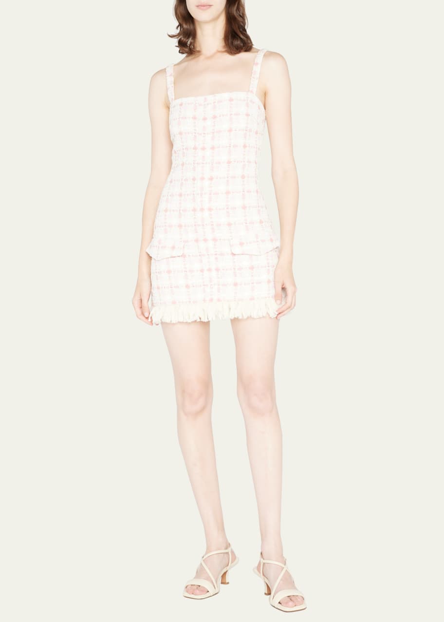 mini dress ruffle skirt Sassy Shortcake Ruffle & Pomp White Mini Dress