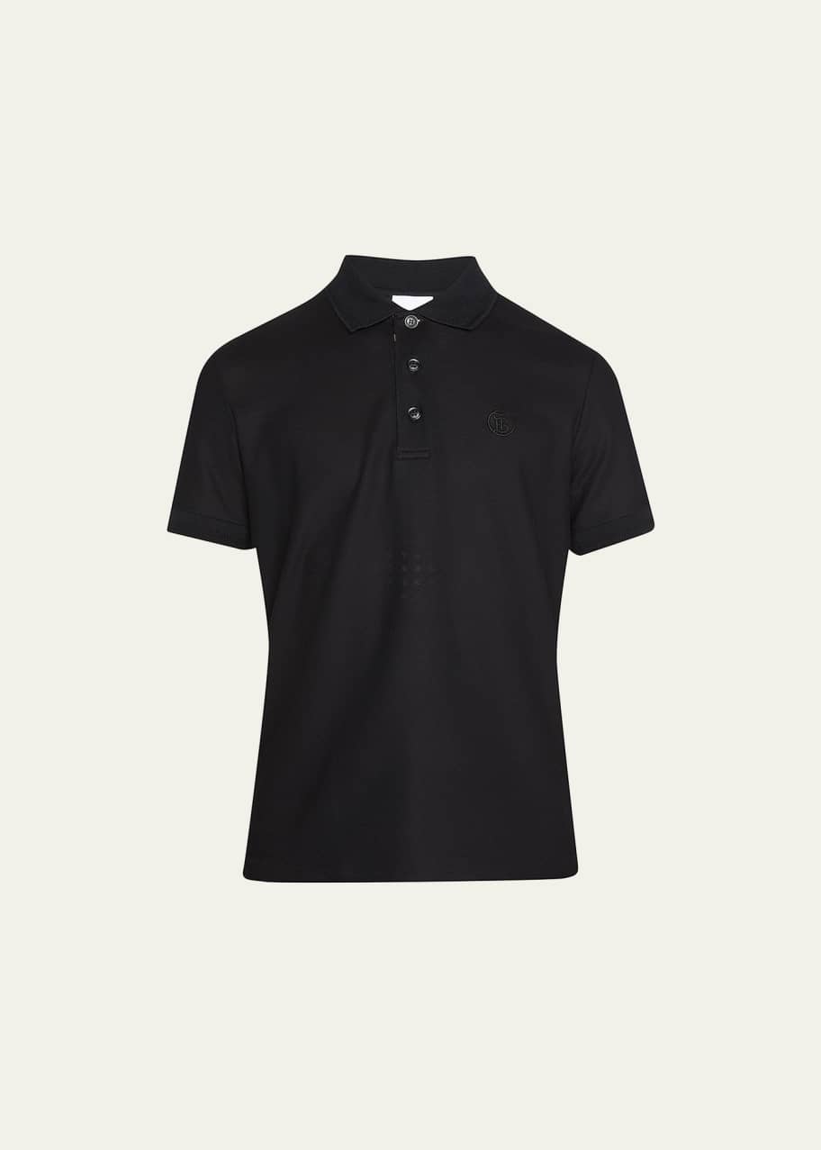 Burberry Men's Eddie TB-Logo Polo Shirt - Bergdorf Goodman