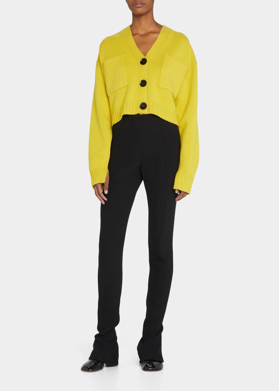 Image 1 of 1: Eco Cashmere Crop Cardigan