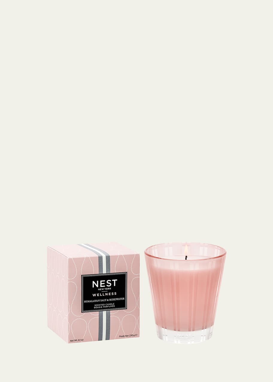 Image 1 of 1: 8.1 oz. Himalayan Salt & Rosewater Classic Candle