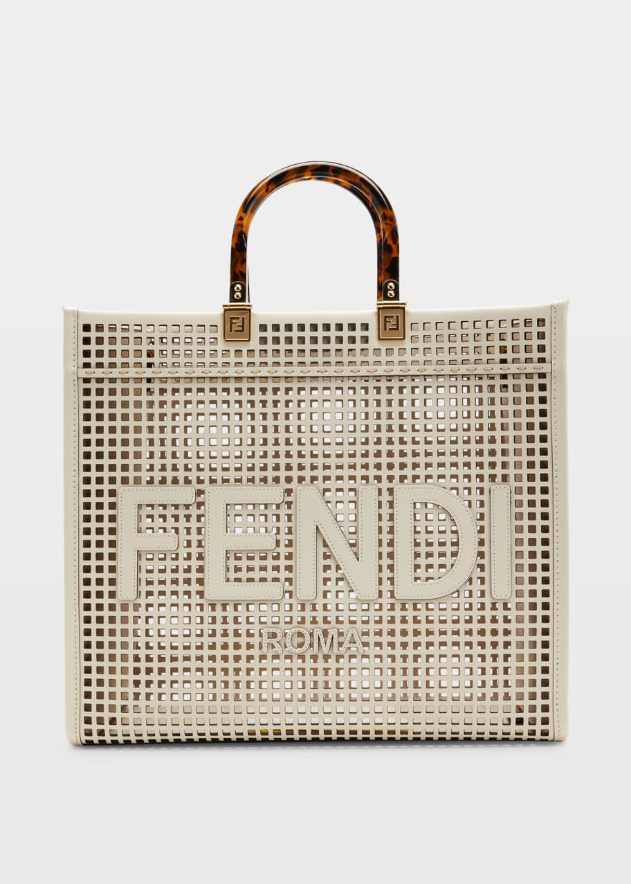 【FENDI】MIDIUM SUNSHINE SHOPPER BAG FENDI Medium Sunshine Shopper Tote - Lilac – ALB