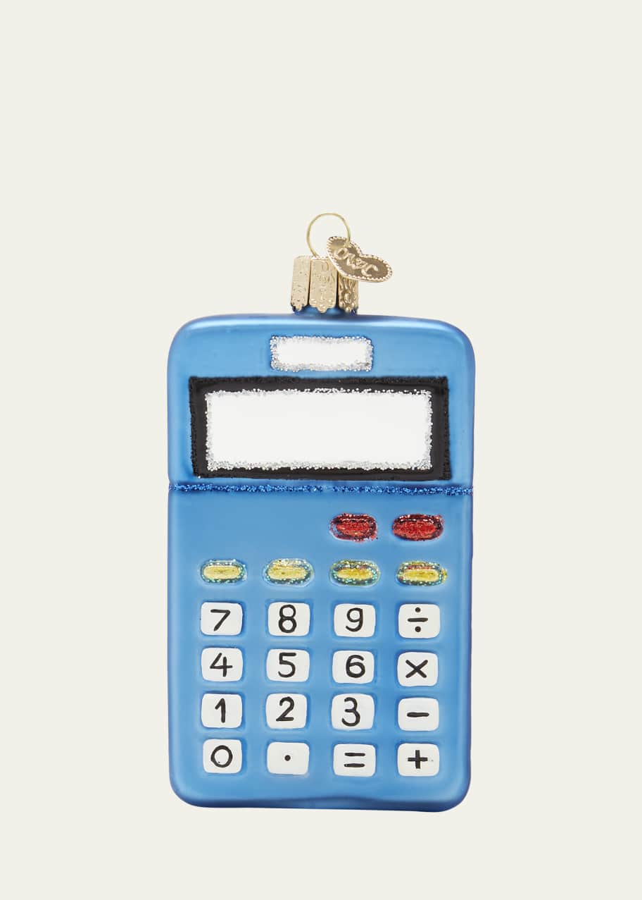 Old World Christmas Calculator Holiday Ornament Bergdorf Goodman