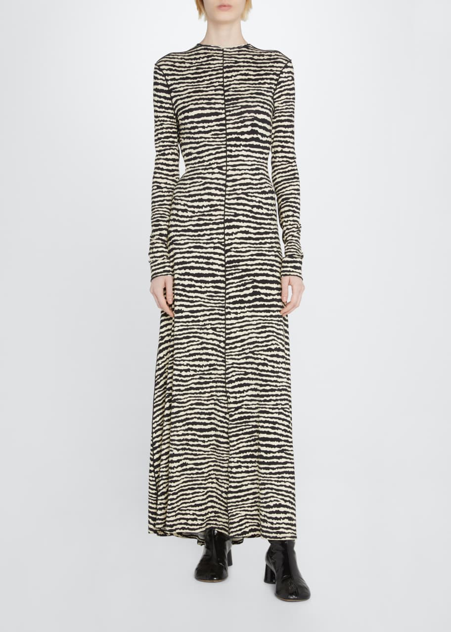 Proenza Schouler White Label Striped Jersey Maxi Dress - Bergdorf Goodman