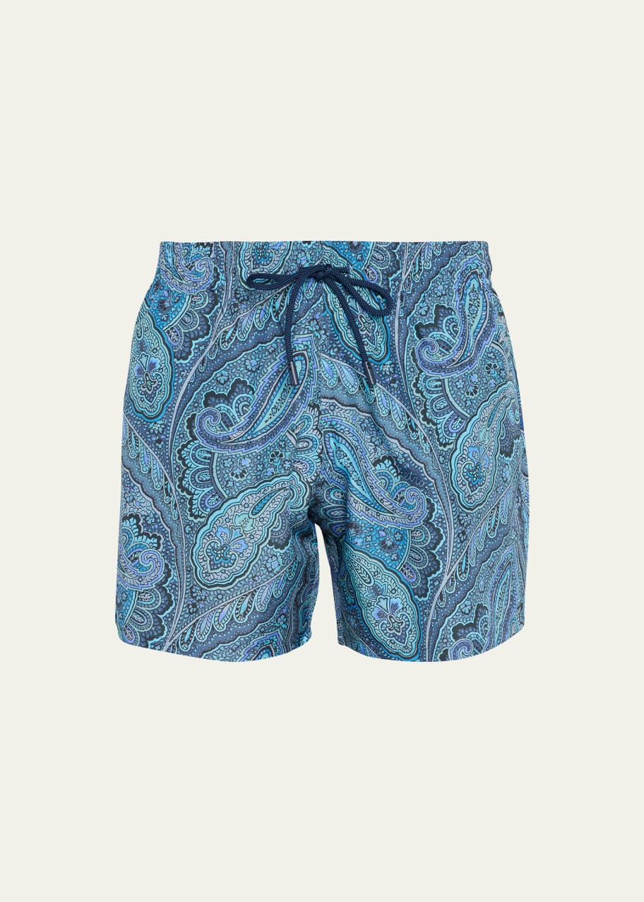 ETRO paisley-print bermuda shorts - Green