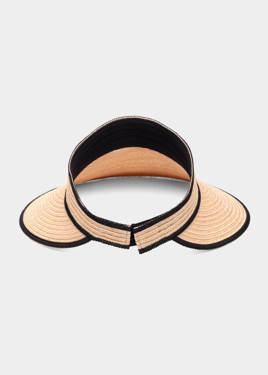 Eugenia Kim Trixie LargeBrim Packable Visor Bergdorf Goodman