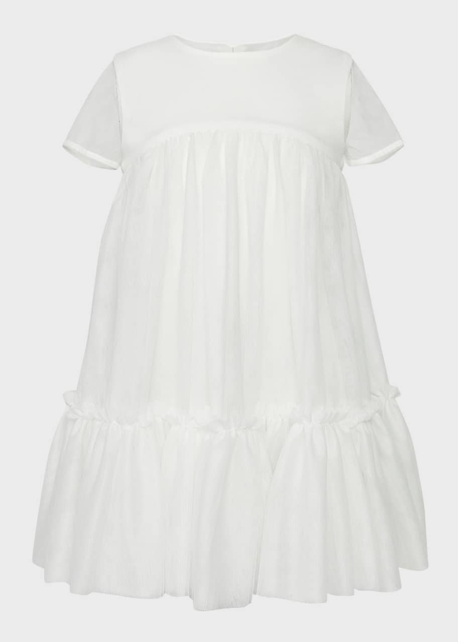 Bardot Junior Girl's Ally Tiered Ruffle Mesh Dress, Size 4-16 - Bergdorf  Goodman