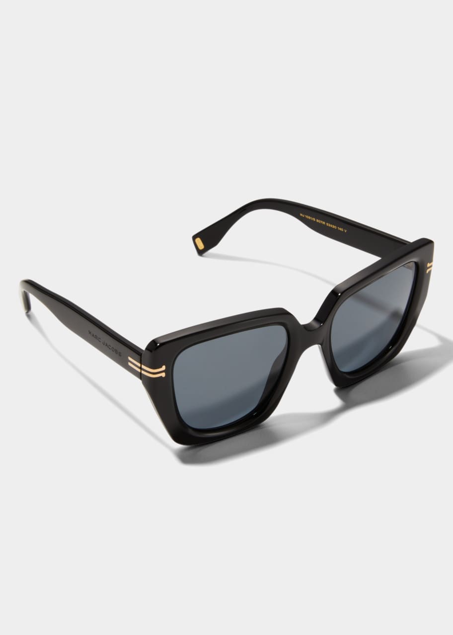 Marc Jacobs Oversized Square Acetate Sunglasses - Bergdorf Goodman