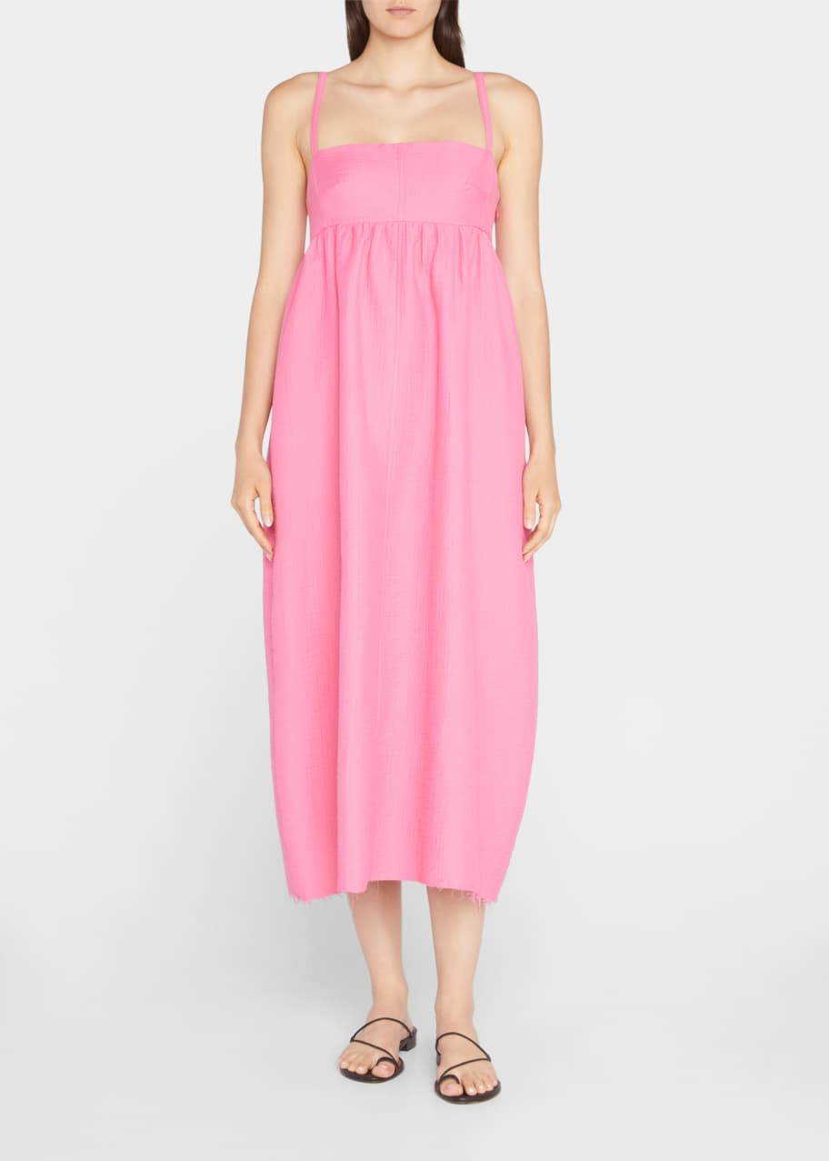 rachel comey pink dress Rachel Comey Plaid Print Midi Length Dress - Pink Dresses, Clothing -  WRACY68560