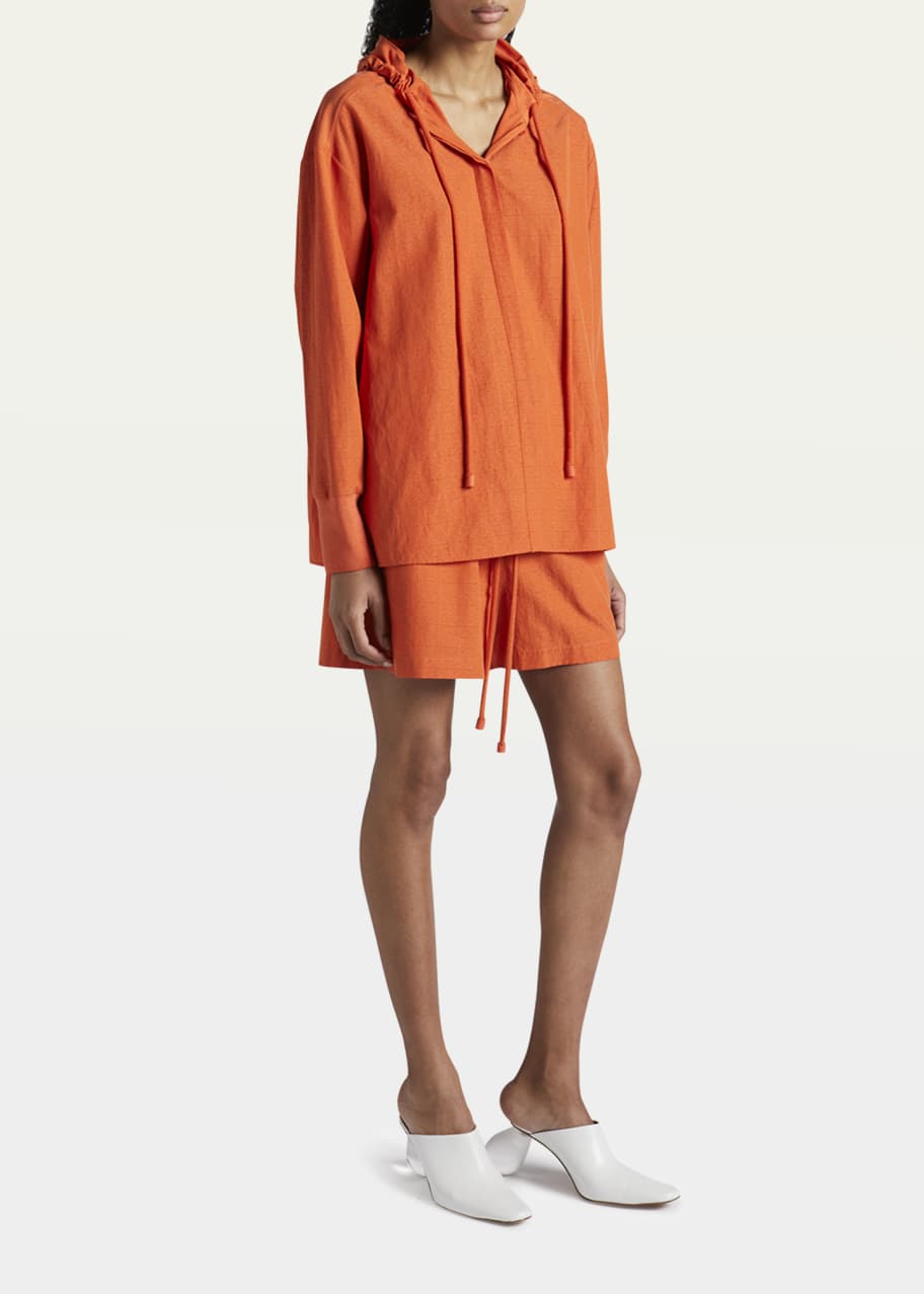 Loewe Shawl Wool-Cashmere Belted Coat - Bergdorf Goodman