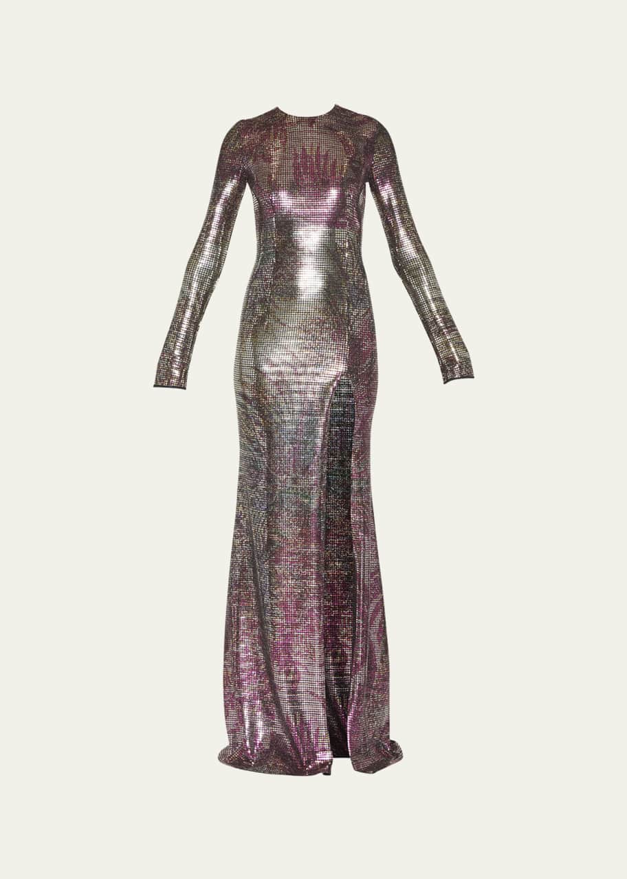 etro sequin dress Etro Sequin Maxi Dress Women's