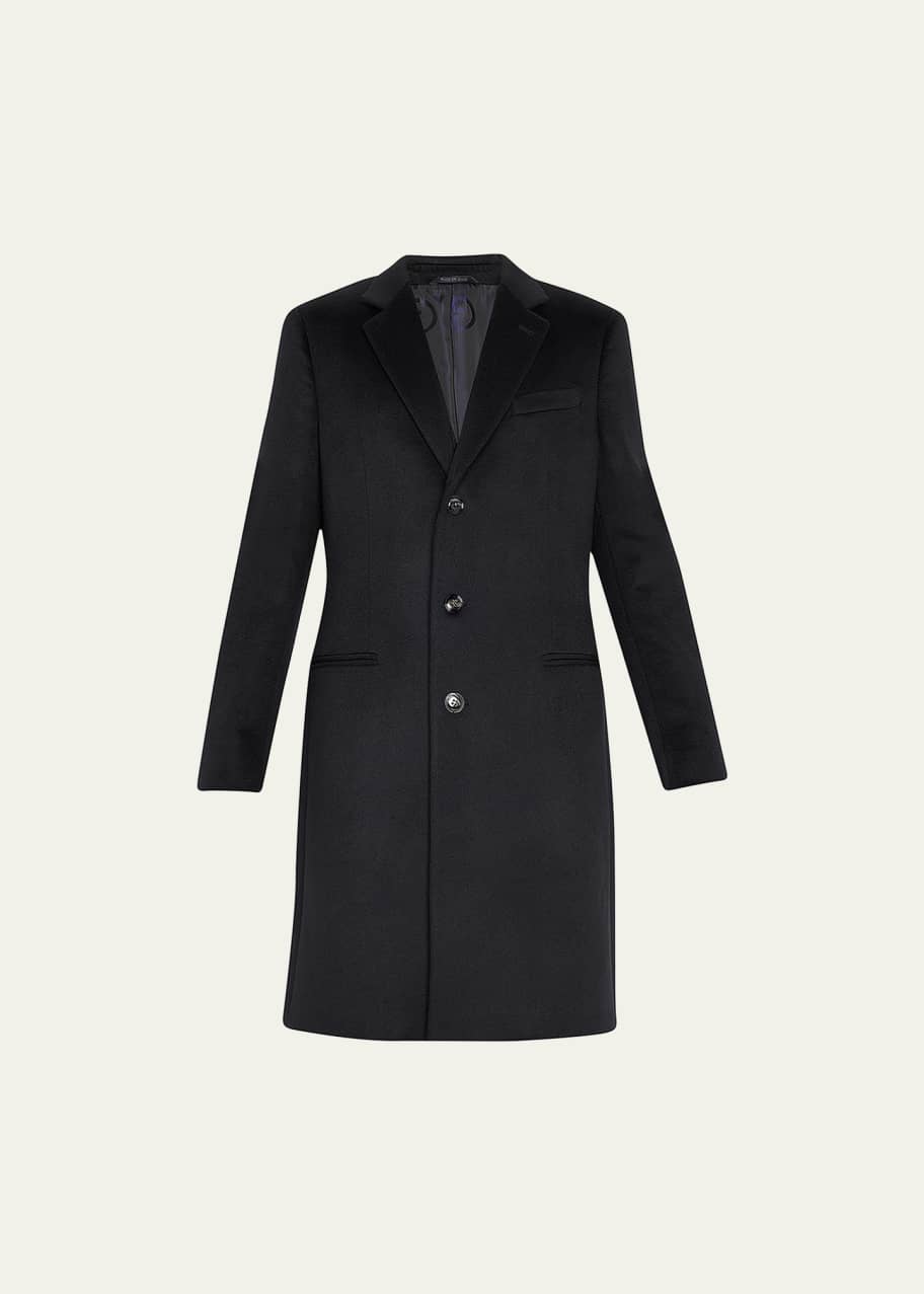 Giorgio Armani Men's Cashmere Overcoat - Bergdorf Goodman