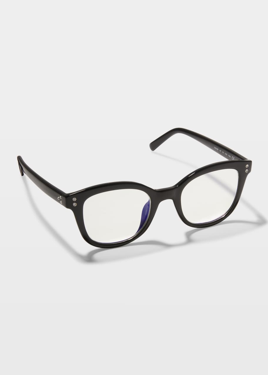 kate spade new york taneabb blue light blocking propionate reading glasses  - Bergdorf Goodman