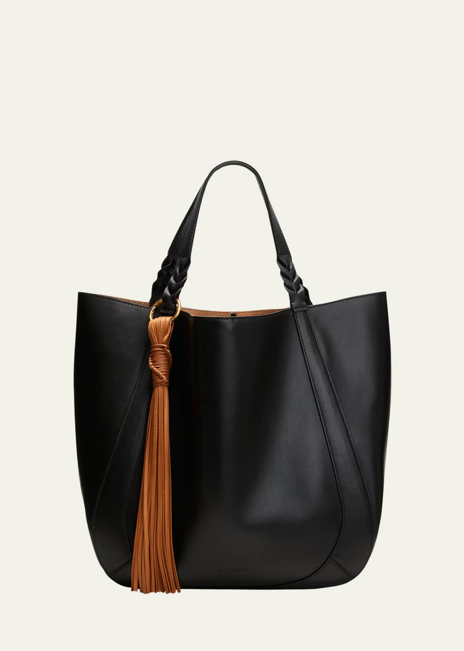 Ulla Johnson Albers Tassel Calf Leather Tote Bag Bergdorf Goodman