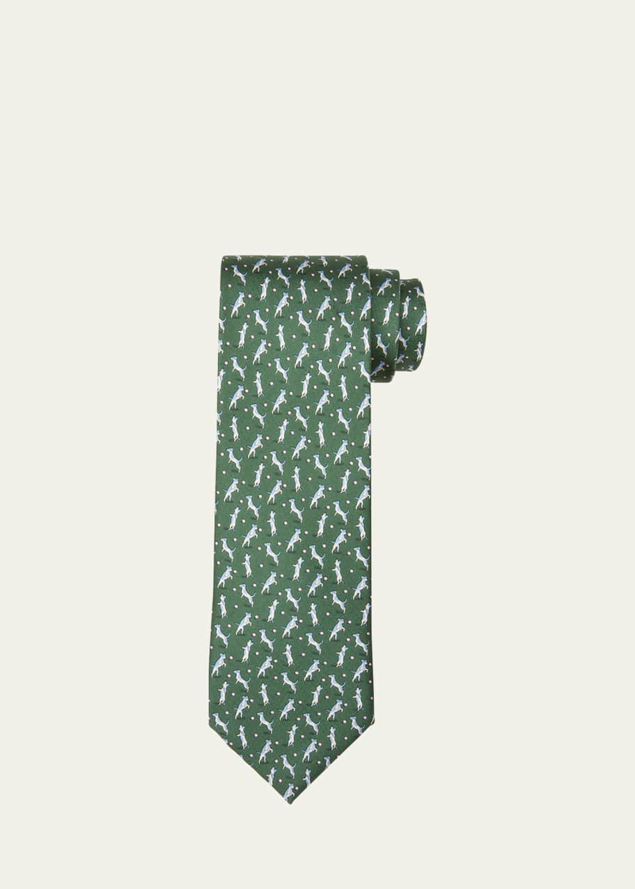 Image 1 of 1: Men's Pluto Silk Tie