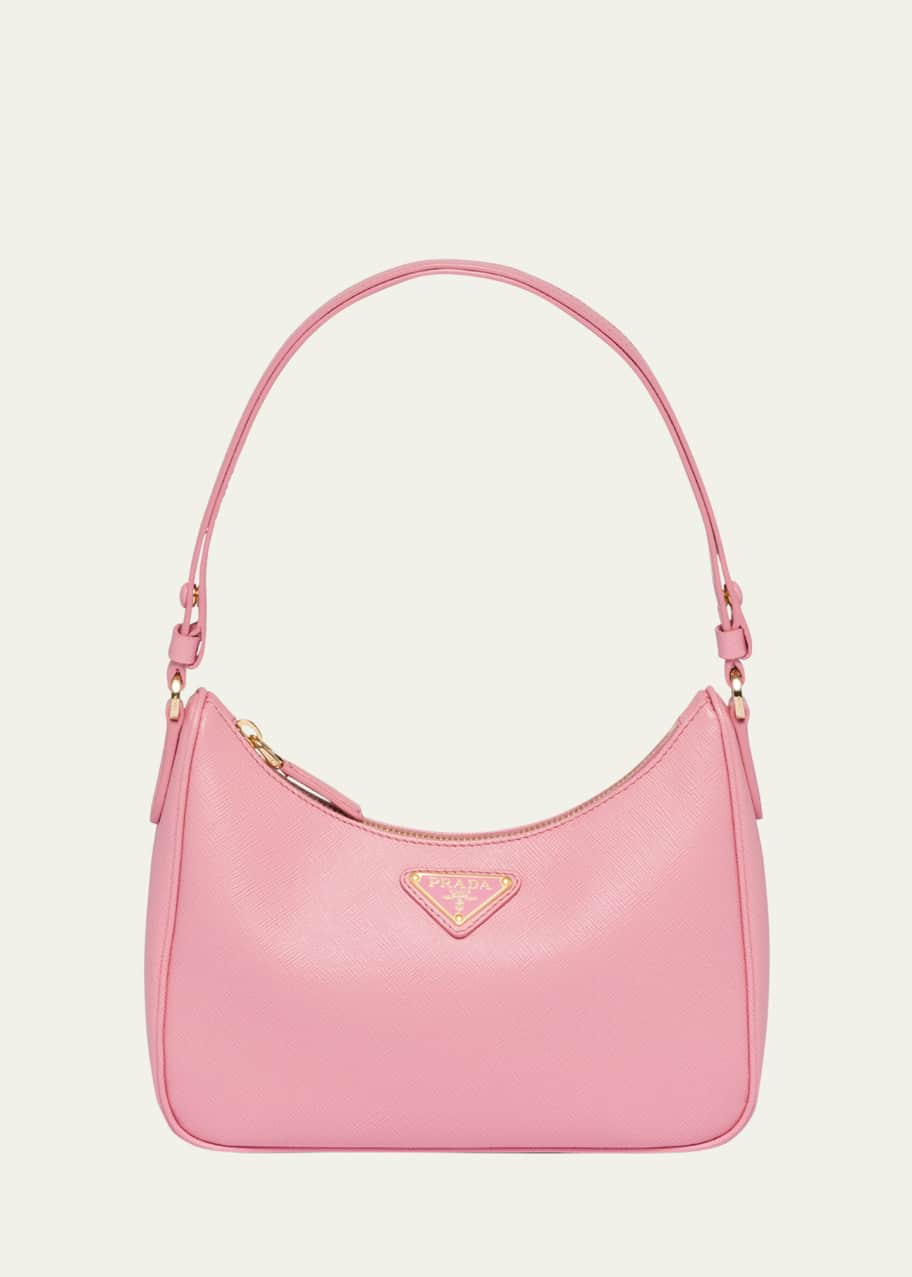 高質 Mini Prada Saffiano Adjustable with Bag Shoulder Leather ショルダーバッグ