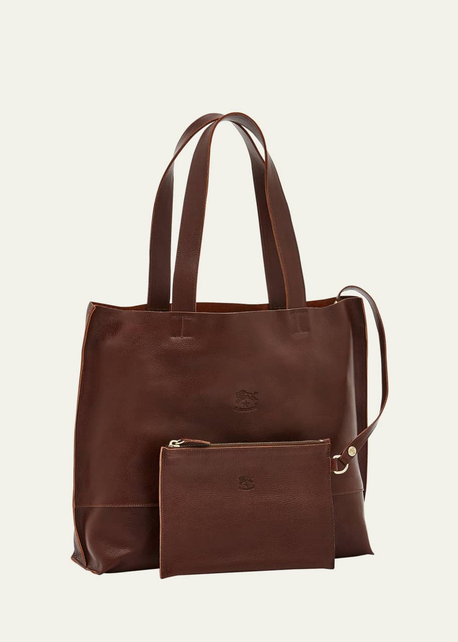 Vachetta open tote shop