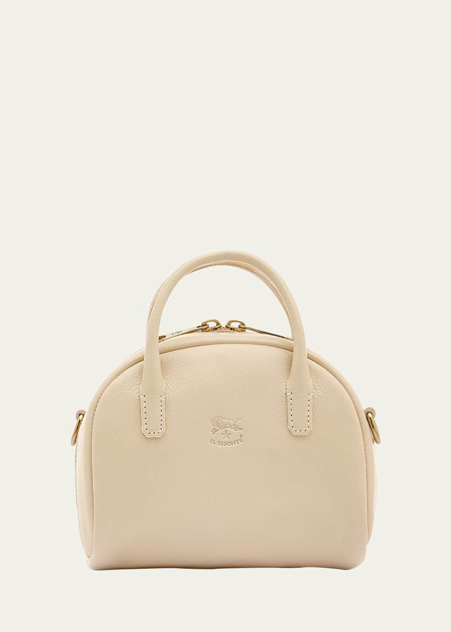 Image 1 of 1: Quercia Zip Leather Top-Handle bag