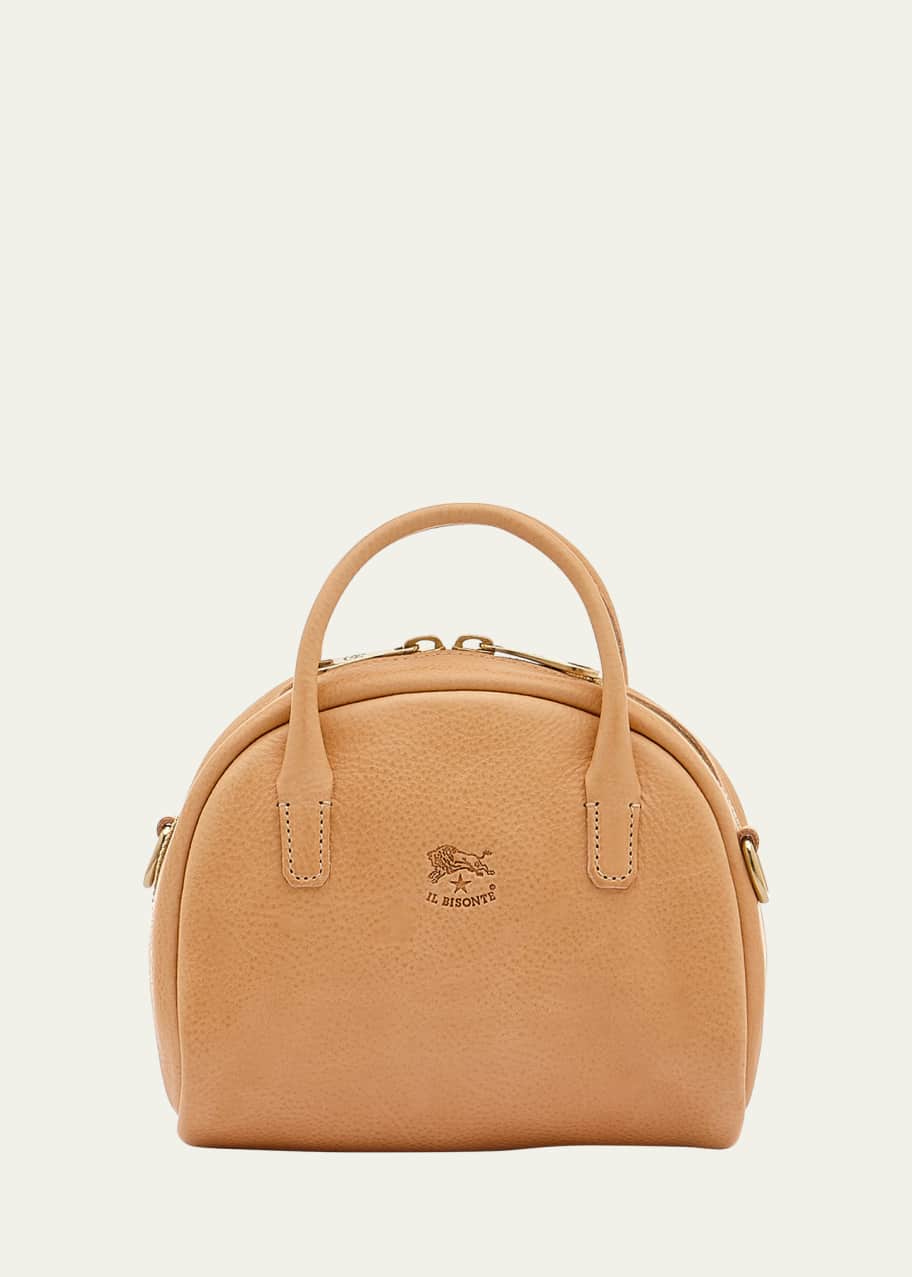 Il Bisonte Quercia Zip Leather Top-Handle bag - Bergdorf Goodman