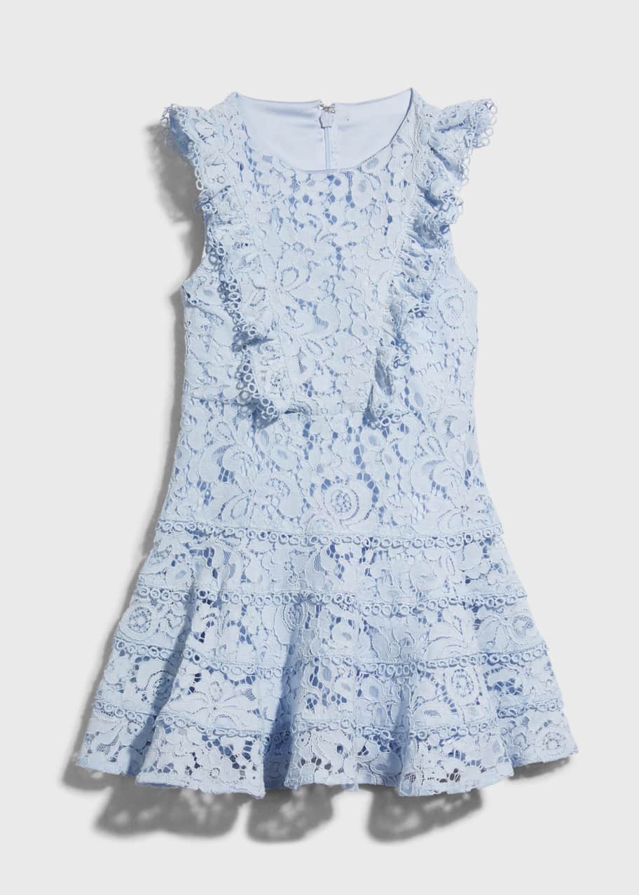 Bardot Junior Girl's Lily Lace Buttoned Dress, Size 4-16 - Bergdorf Goodman