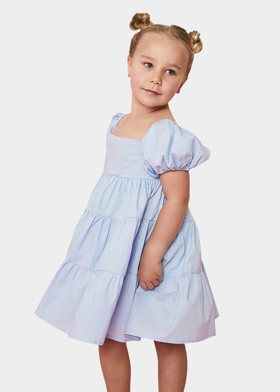 painting of bill clinton in blue dress Deluxe Darling Baby Blue Bardot Cross Over Details Stretch Midi Dress