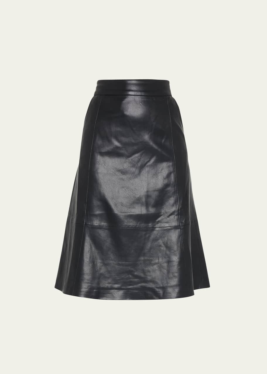 green emerald velvet dress Vivienna Faux Leather Mini Skirt | Brown | Womens