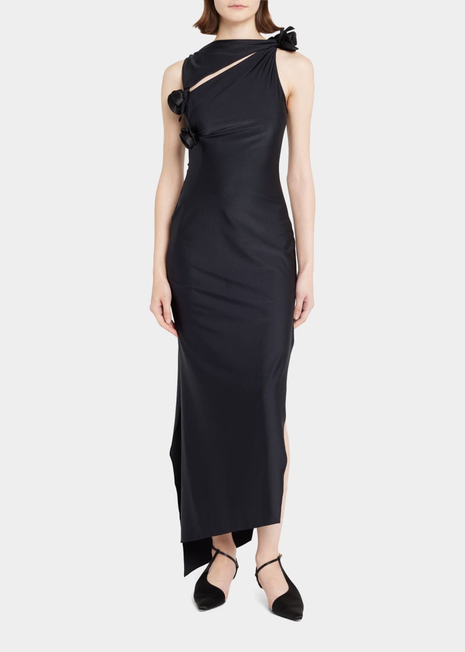 Coperni - Asymmetric Flower Gown • Curated By KT