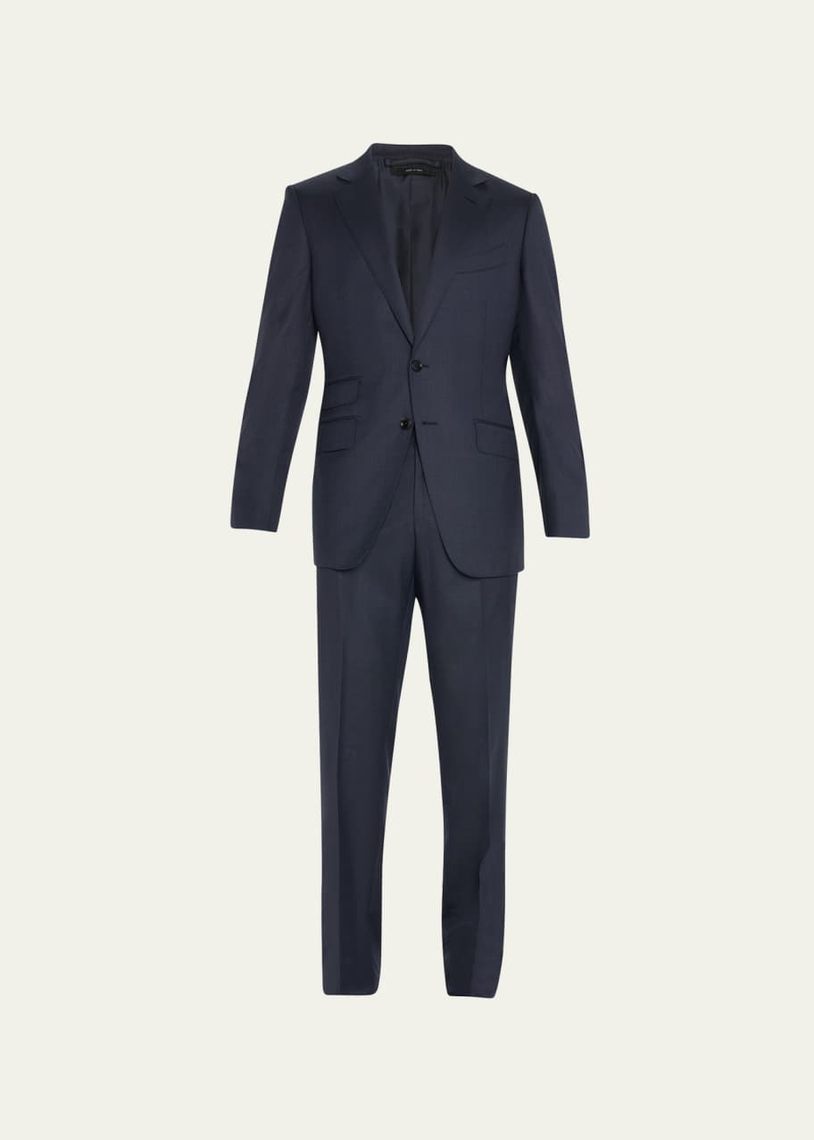 TOM FORD Men's O'Connor Micro-Mouline Hopsack Suit - Bergdorf Goodman