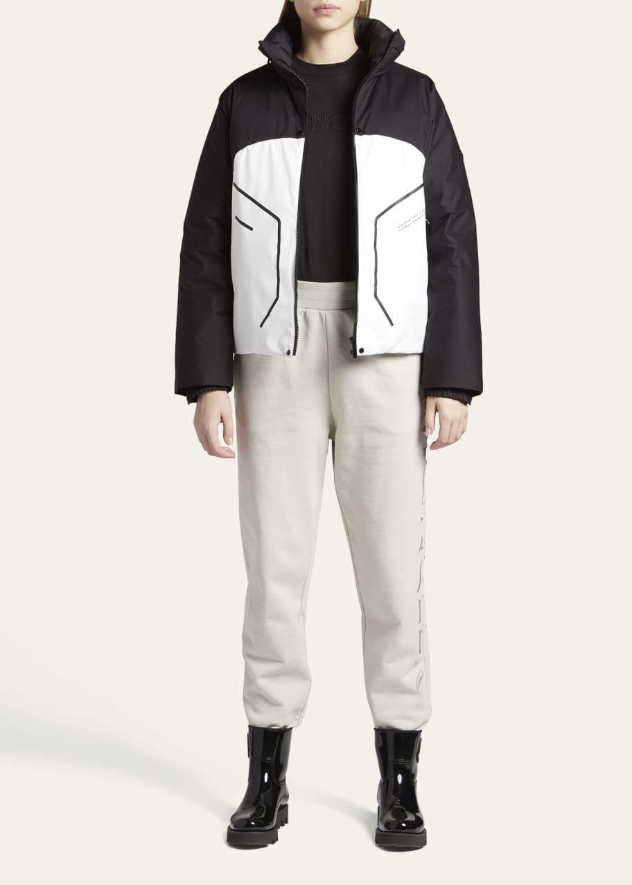 Moncler colorblock jacket outlet