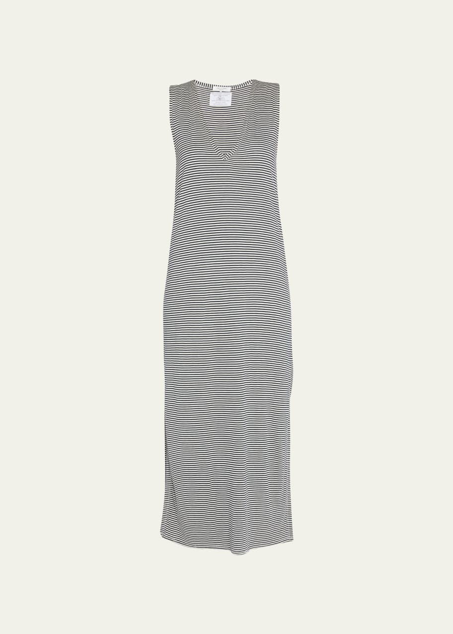Rag & Bone Michal Knit Striped Midi Muscle Dress - Bergdorf Goodman
