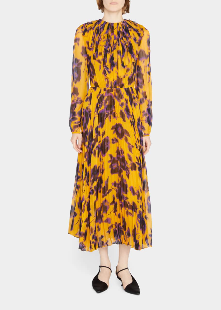 jason wu chiffon dress JASON WU COLLECTION Paneled Silk-chiffon Maxi Dress - Women - Light blue Dresses