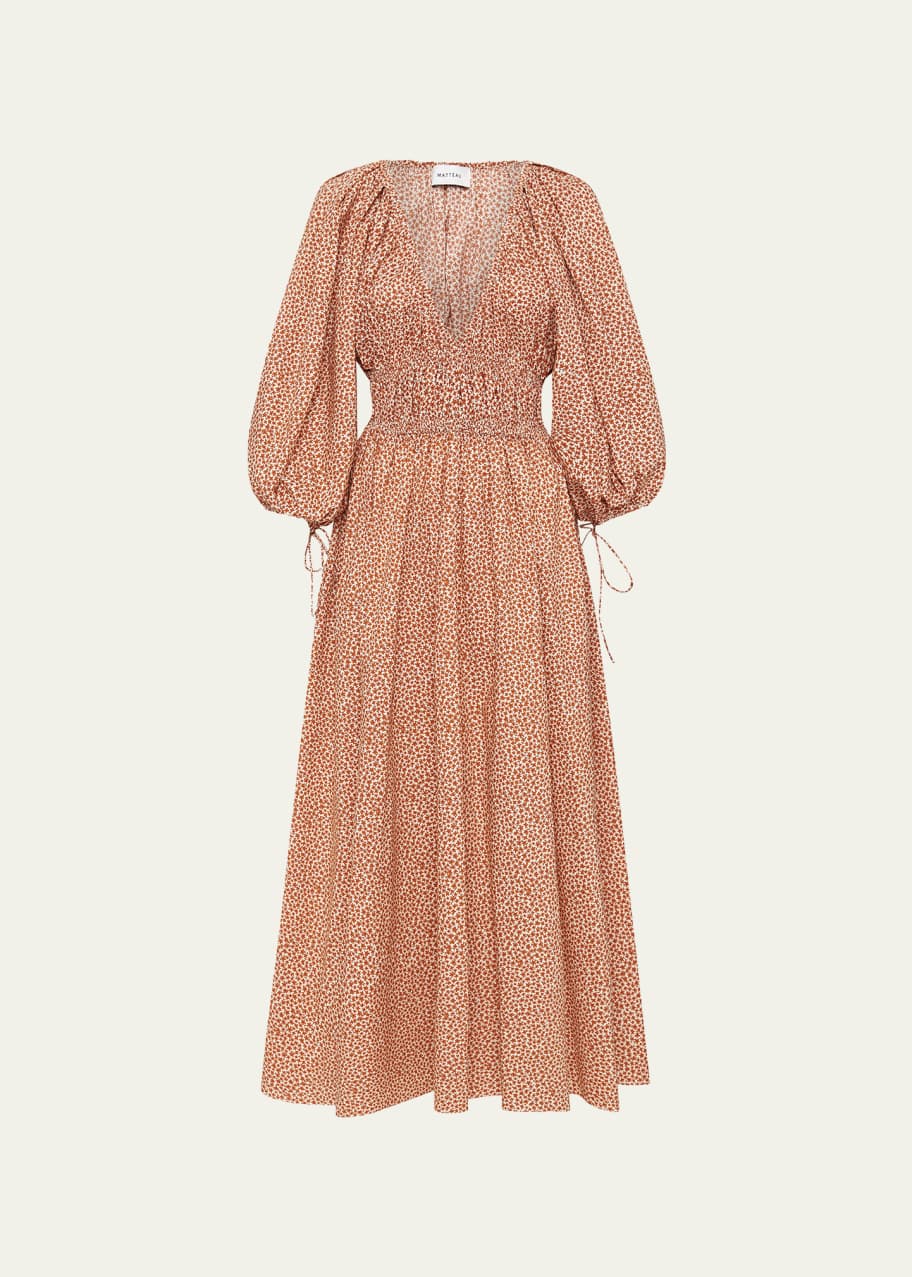 Zimmermann melody shirred waist dress hot sale