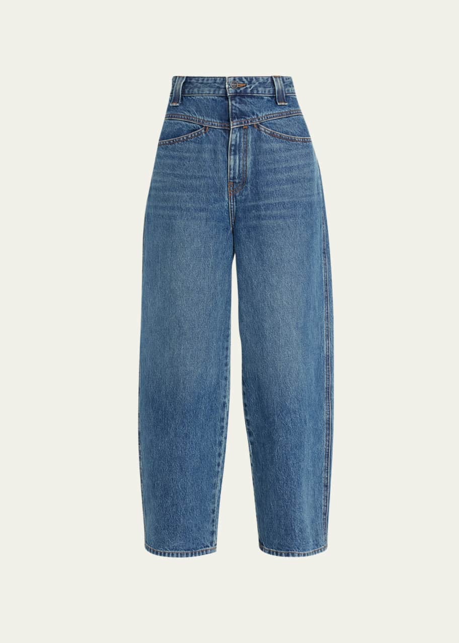 【送料&関税込】Khaite Pants preen Khaite Preen Low-Rise Denim Pants - Bergdorf Goodman