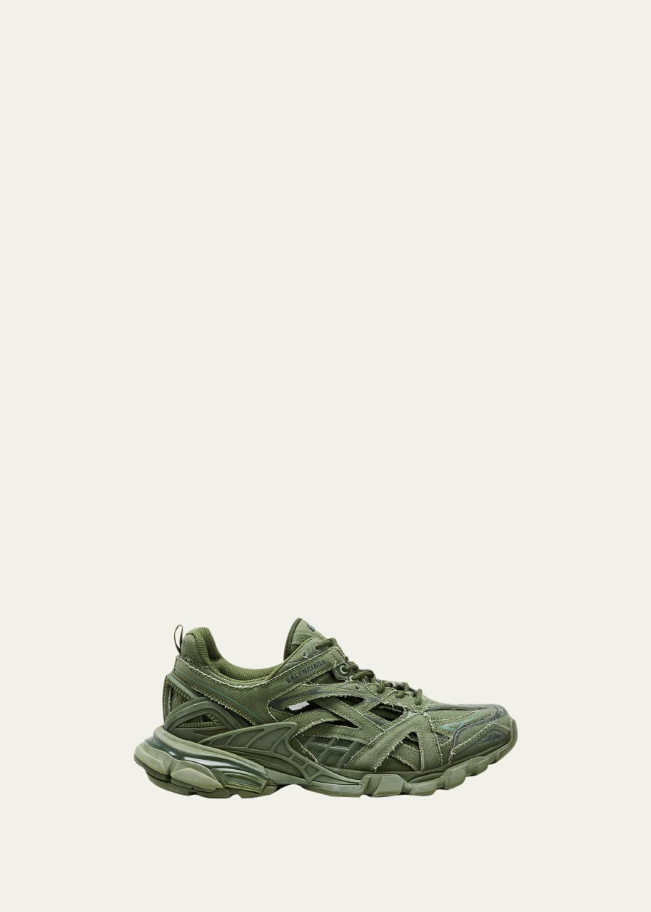 Olive Green Black And Green Balenciaga Track Balenciaga Track