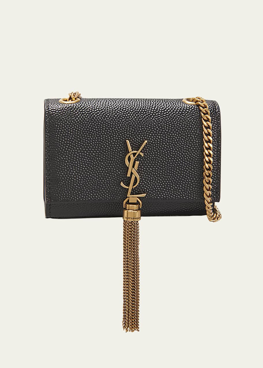 AirPodsケース(SAINT LAURENT/サンローラン) Saint Laurent Kate Micro YSL AirPods Case - Bergdorf Goodman