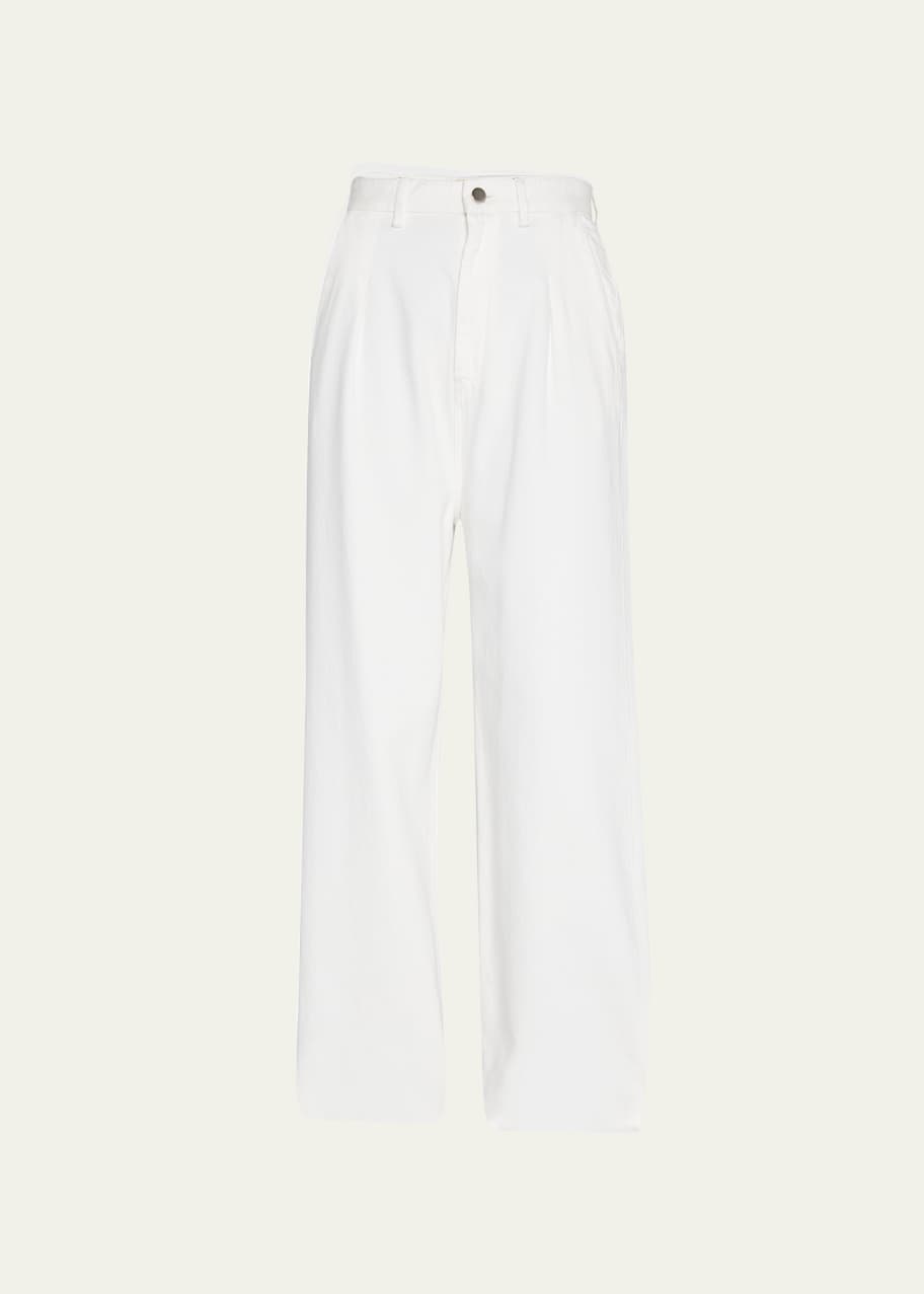 Image 1 of 1: Attu Wide-Leg Denim Pants