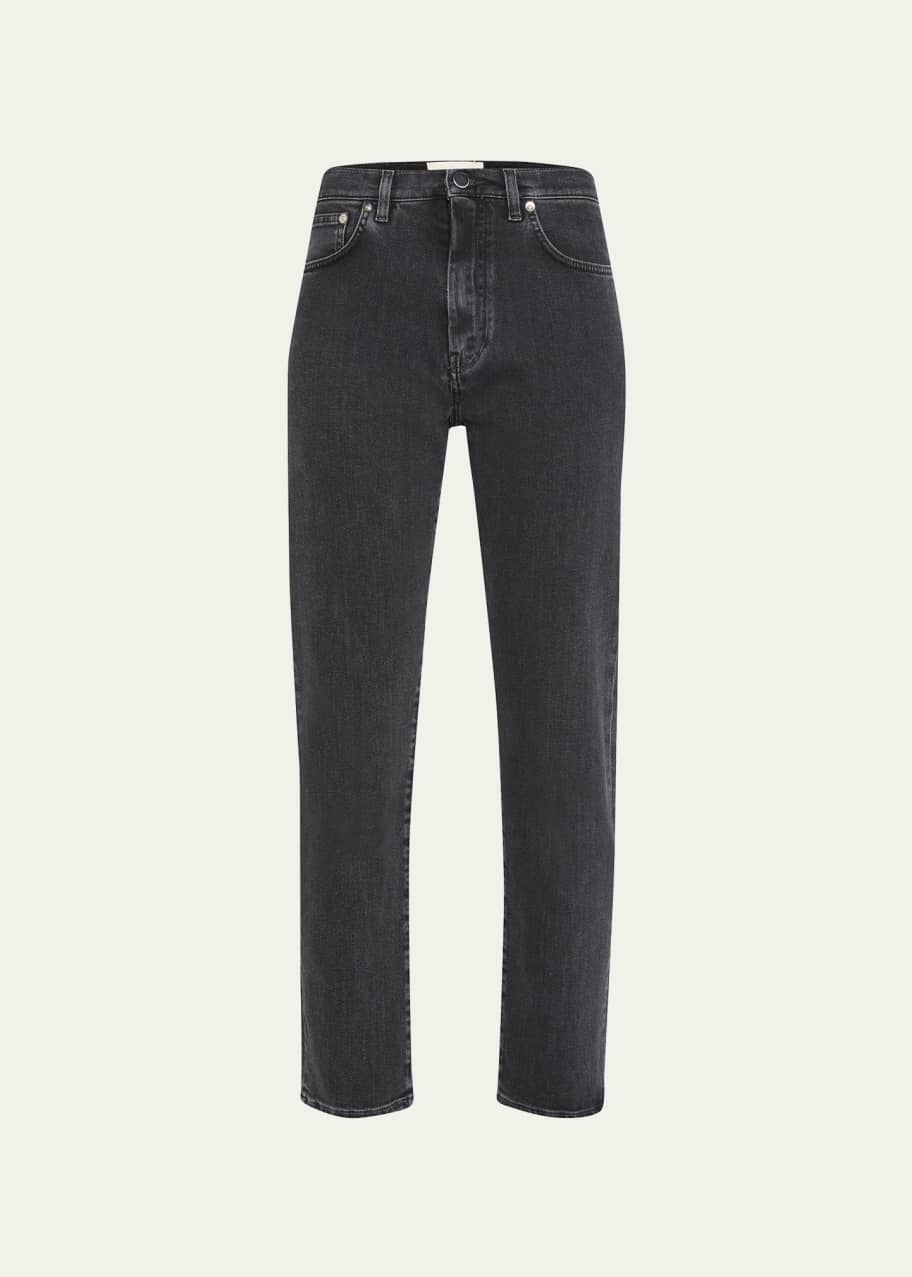 Image 1 of 1: Wular Straight-Leg Ankle Denim Pants