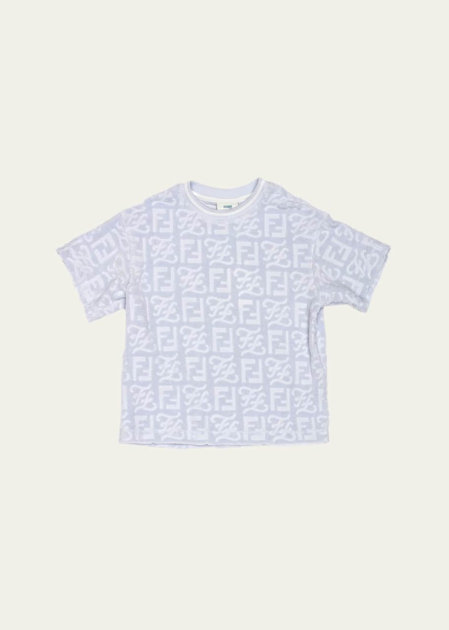 Image 1 of 1: Boy's FF Terry T-Shirt, Size 4-6