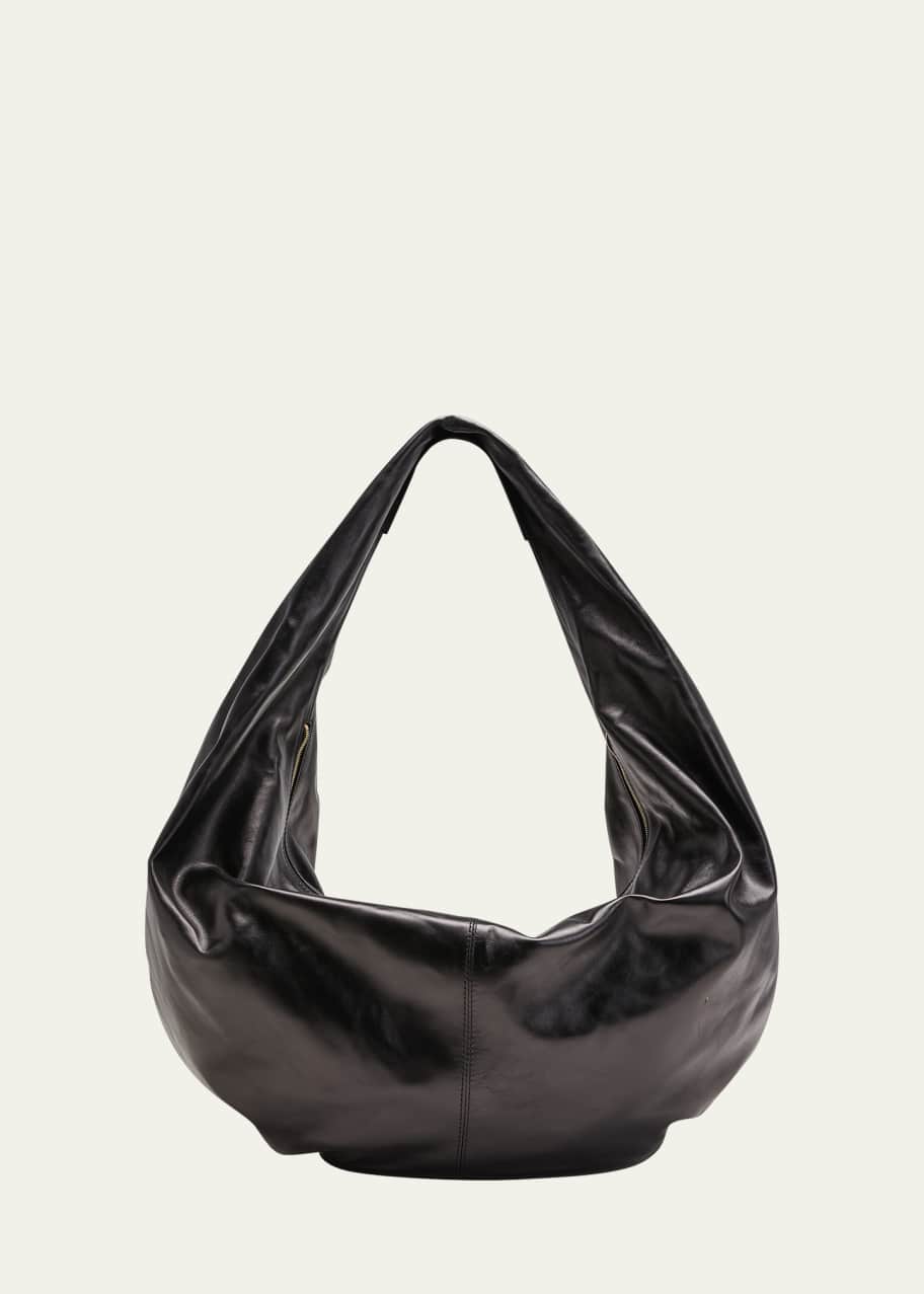 Khaite Olivia Large Leather Hobo Bag - Bergdorf Goodman